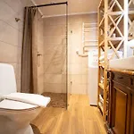 Authentic Estonian Wood Interior Apartment, Sunset Balcony Views, Lahemaa Daire