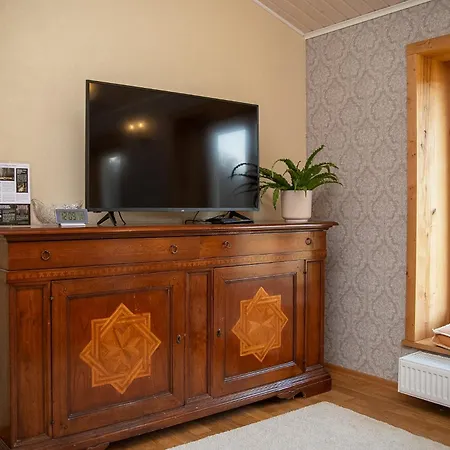 Authentic Estonian Wood Interior Apartment, Sunset Balcony Views, Lahemaa Daire