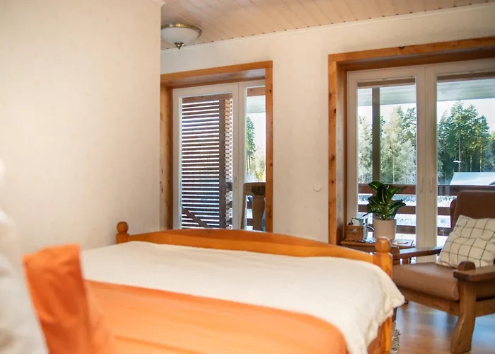 Lejlighed Authentic Estonian Wood Interior Apartment, Sunset Balcony Views, Lahemaa Kolga